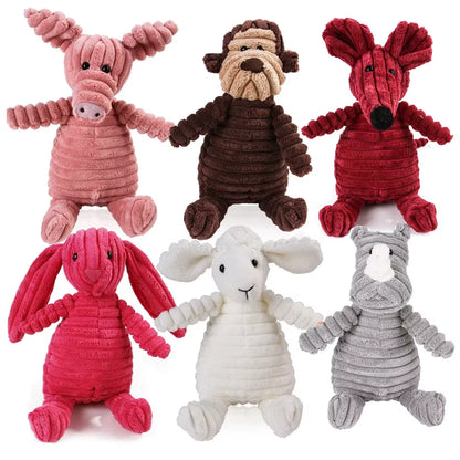 Animal dog toys assorted strong